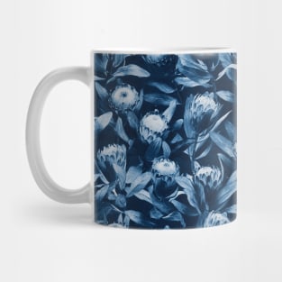 Evening Proteas - Denim Blue Mug